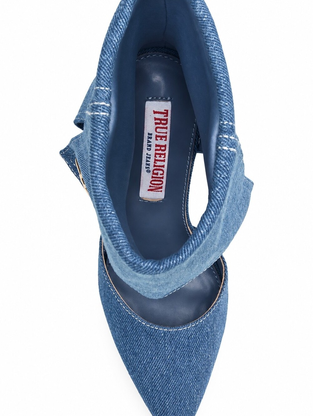 TRUE RELIGION Her Foldover Cuff Heels   Women's Size 8 NWT - Picture 4 of 6